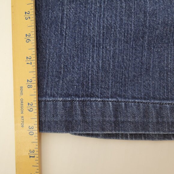 Route 66 Jeans Women's 18 Blue Denim Wide Leg Pants Vintage Stretch - Picture 4 of 13